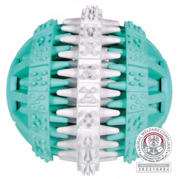 Trixie Denta Fun Ball zweifarbig 7 cm